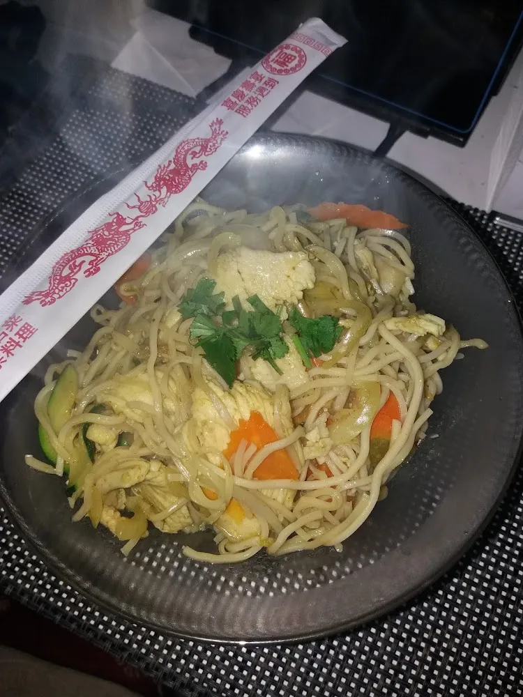 Nouille Légumes Poulet Curry